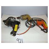 Three Elec. Drills