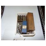 Letter and Number Stamps w/Leather Punches