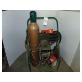 Aro Far Model AEC-200 Stool Feed Welder & Cart