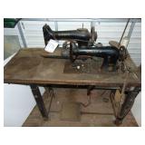 Two Singer Sewing Machines