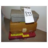 Three Tool Boxes Elec. Supplies