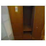 Wooden Two Door Wardrobe