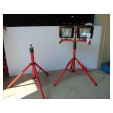 Work Light Double Headed w/Extra Stand