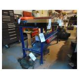Shop Table w/Wooden Top