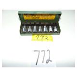 11 Pcs. Hex Head Socket 3/8" Drive