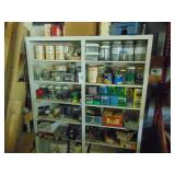 Shelf of Nails, Screws, Clips Etc. & Shelf