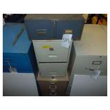 Three File Cabinet