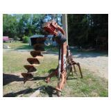 Bush Hog Post Hole Digger w/Hyd. Cylinder