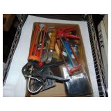 Misc. Grouping Paint Brushes, Calking Gun, Etc.