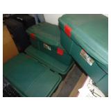 Four 19 1/2 Gallon Totes