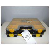 Two Storage Trays of Screws, Sheet Metal Screws