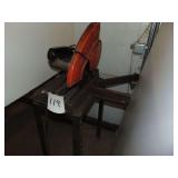Makita Model 2414 Chop Saw On Stand