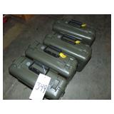 Four Plastic Ammo Boxes