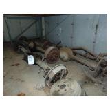 Three Rear End Axles