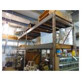 Two Sections of Pallet Racking