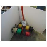 Wire Caddy w/6 Rolls of Wire