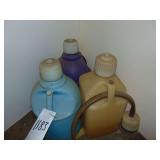 Three Gas Cans