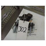 Thirteen 2" C-Clamps
