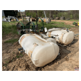 Two 200gal. Saddle Tanks w/ Mounting Bracket
