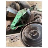 Parts and Metal, Coulters Blades, JD Cylinder, Etc.