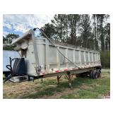 1978 Raven 30' Dump Trailer w/Tarp, VIN: AZ54601