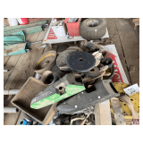 Pallet of Wheels/Tires, Craftsman Tool Box