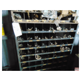 Bolt Bin & Contents of Bolts & Nuts