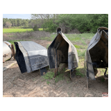 Four Crop Shields for Sprayers