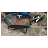 True Temper by Jackson C6 Contractor’s Wheelbarrow with 6 Cu. Ft Capacity