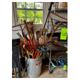 Garden and Lawn Tools With Poultry Netting and Extension Cord