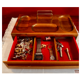 Armitron Quartz LC Melody Alarm Watch with Assorted Metal Accessories