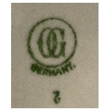 Two Vintage Serving Plates