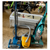 Shark Navigator, Kenmore Canister, and Bissell Healthy Home Vacuums