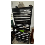 Craftsman Tool Storage Cabinet with Assorted Tools and Accessories