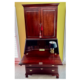 Craftique Secretary Desk with Hutch, Authentic Reproduction by Craftique Inc.
