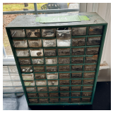 Multi-Drawer Small Parts Organizer Cabinet with Hardware