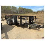 Kaufman 16x6 Utility Trailer VIN:5VGFB1627EL004637