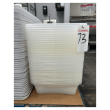 Stack of Sterilite 41qt. Container Bases