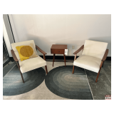 Two Chairs w/ Side Table