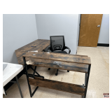 L-Shaped Desk w/ Chair