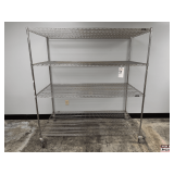 Stainless Metro Rack on Casters