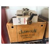 Champion Spark Plug Service Cabinet