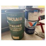 Sinclair & Valvoline Oil Drums