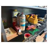 Shelf of Vintage Automotive Products