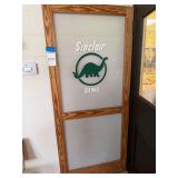 Sinclair Dino Screen Door