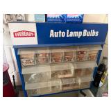 Eveready Auto Lamp Sales Display Cabinet