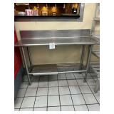 Stainless Steel Table 54in x 18in x 34in