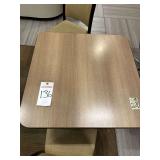 30in x 30in Dining Table Only **No Chairs**