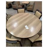54in Round Dining Table Only **No Chairs**