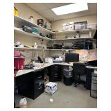Contents of Office **No Printer, No Camera System or Cameras, No Paperwork of Any Kind**